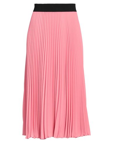 Shirtaporter Woman Midi Skirt Pink Size 6 Polyester