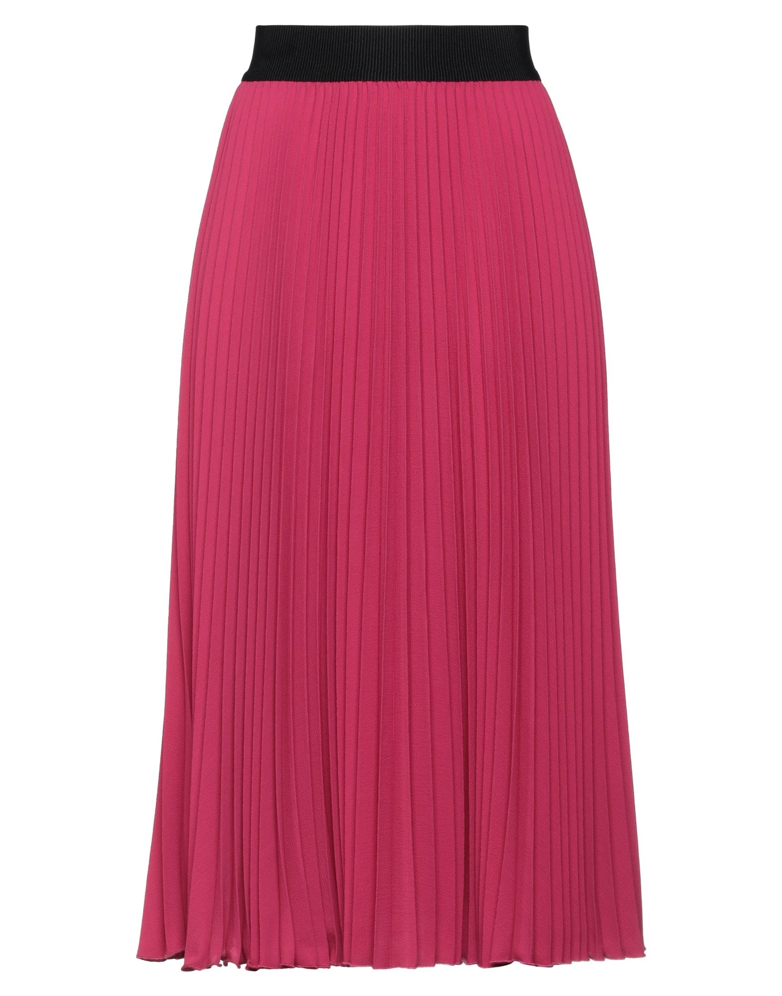 Shirtaporter Midi Skirts In Red