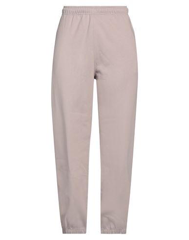 Nike Woman Pants Dove Grey Size Xl Cotton, Polyester In Grey