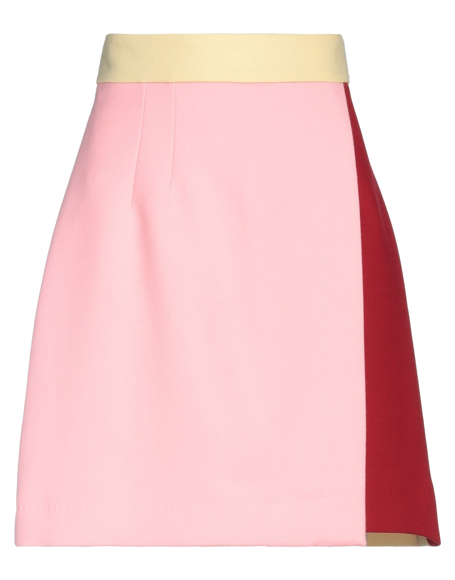 Dolce & Gabbana Mini Skirts In Yellow