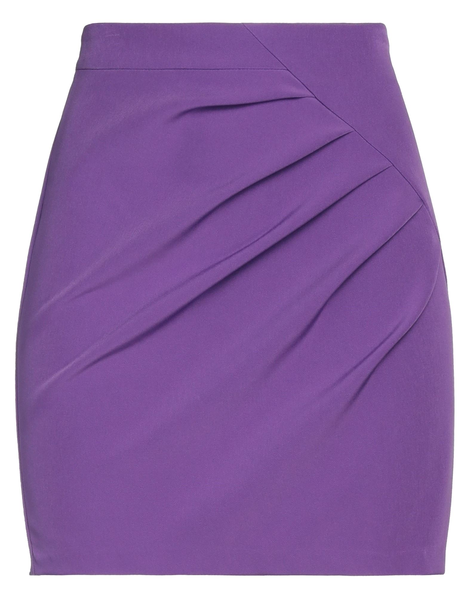 Kaos Mini Skirts In Purple