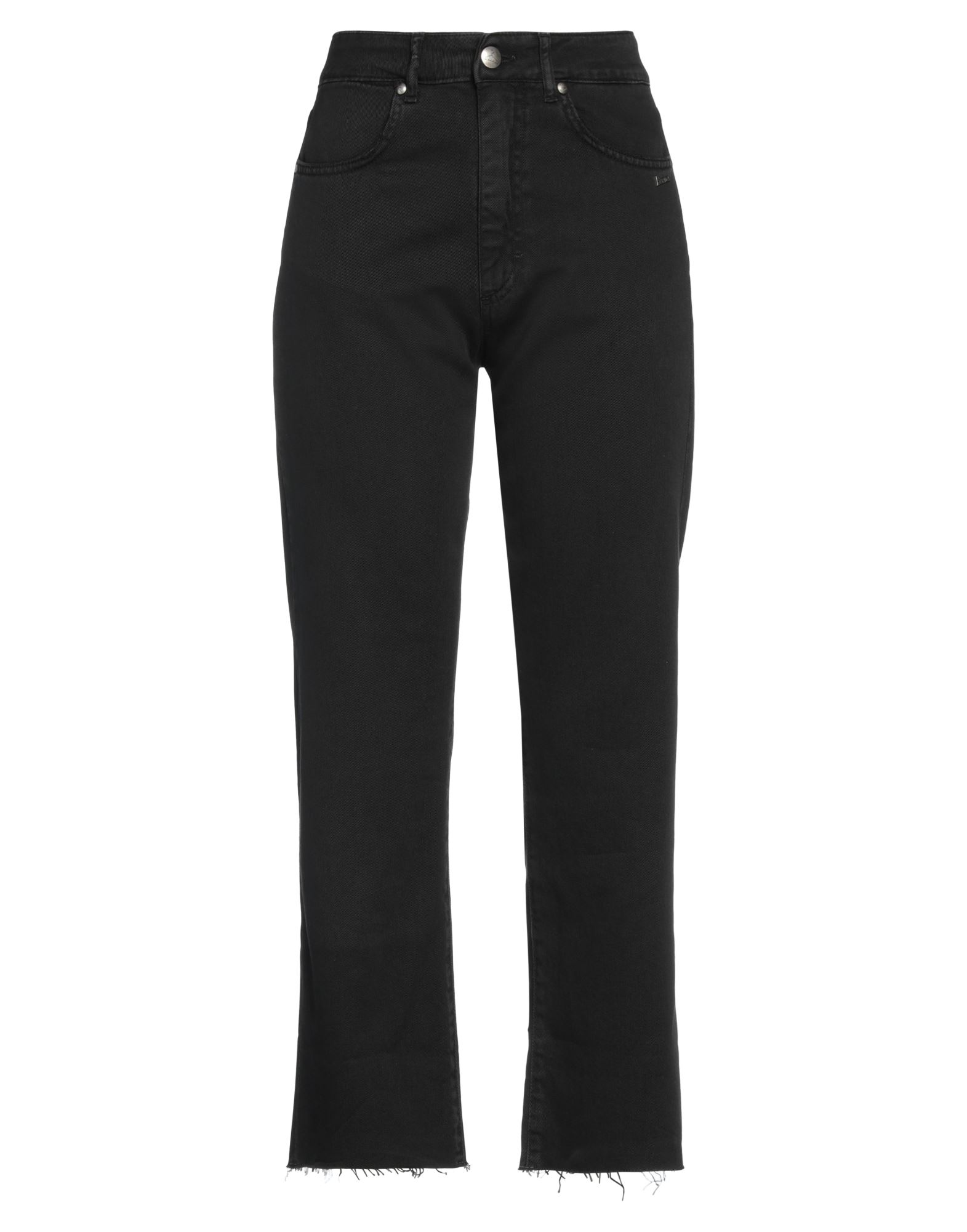 Shop Berna Woman Pants Black Size 4 Cotton