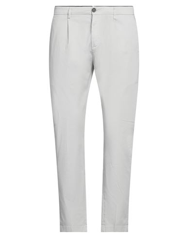 Department 5 Man Pants Light Grey Size 34 Cotton, Lycra, Metallic Fiber