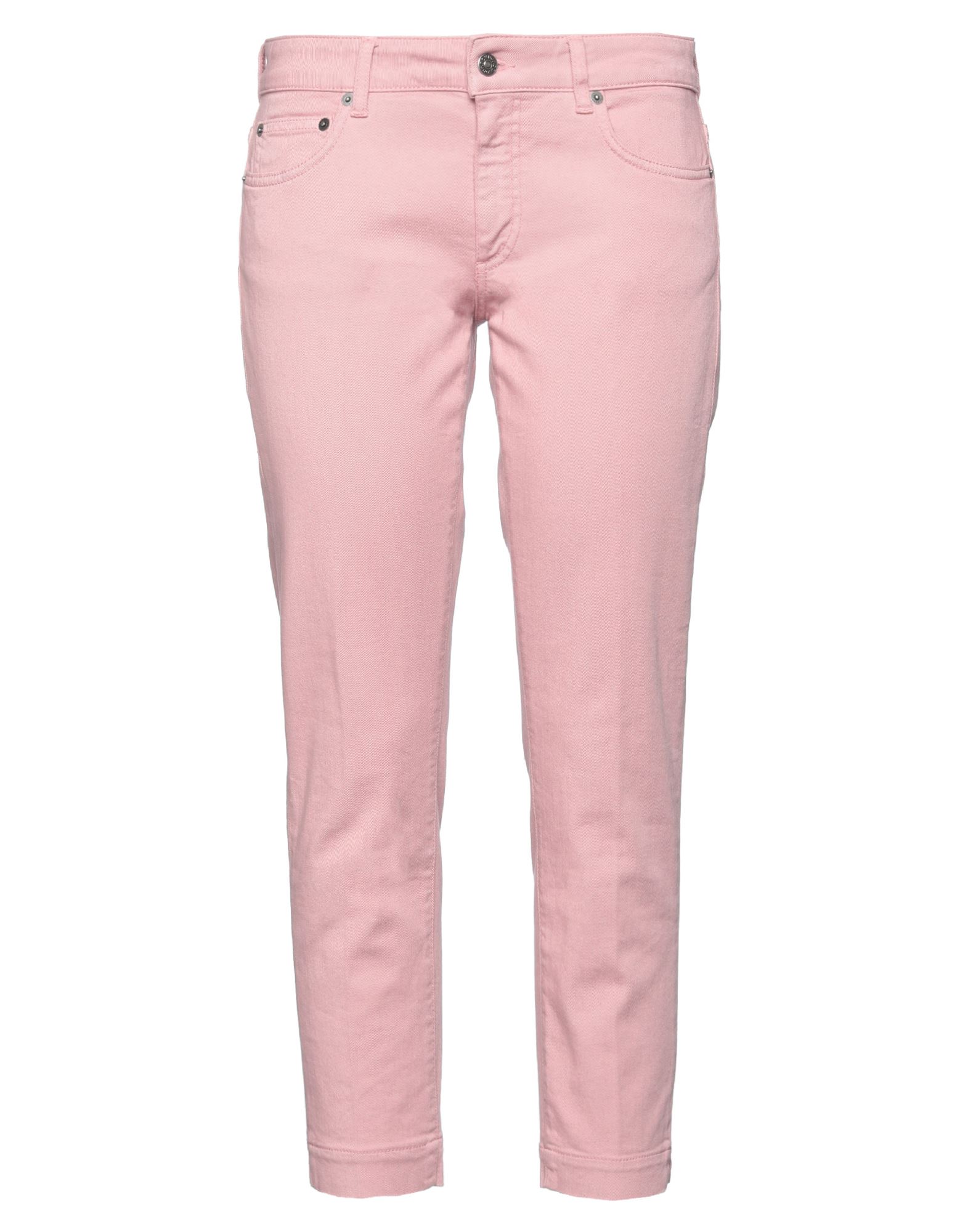 Dondup Cropped Pants In Pink