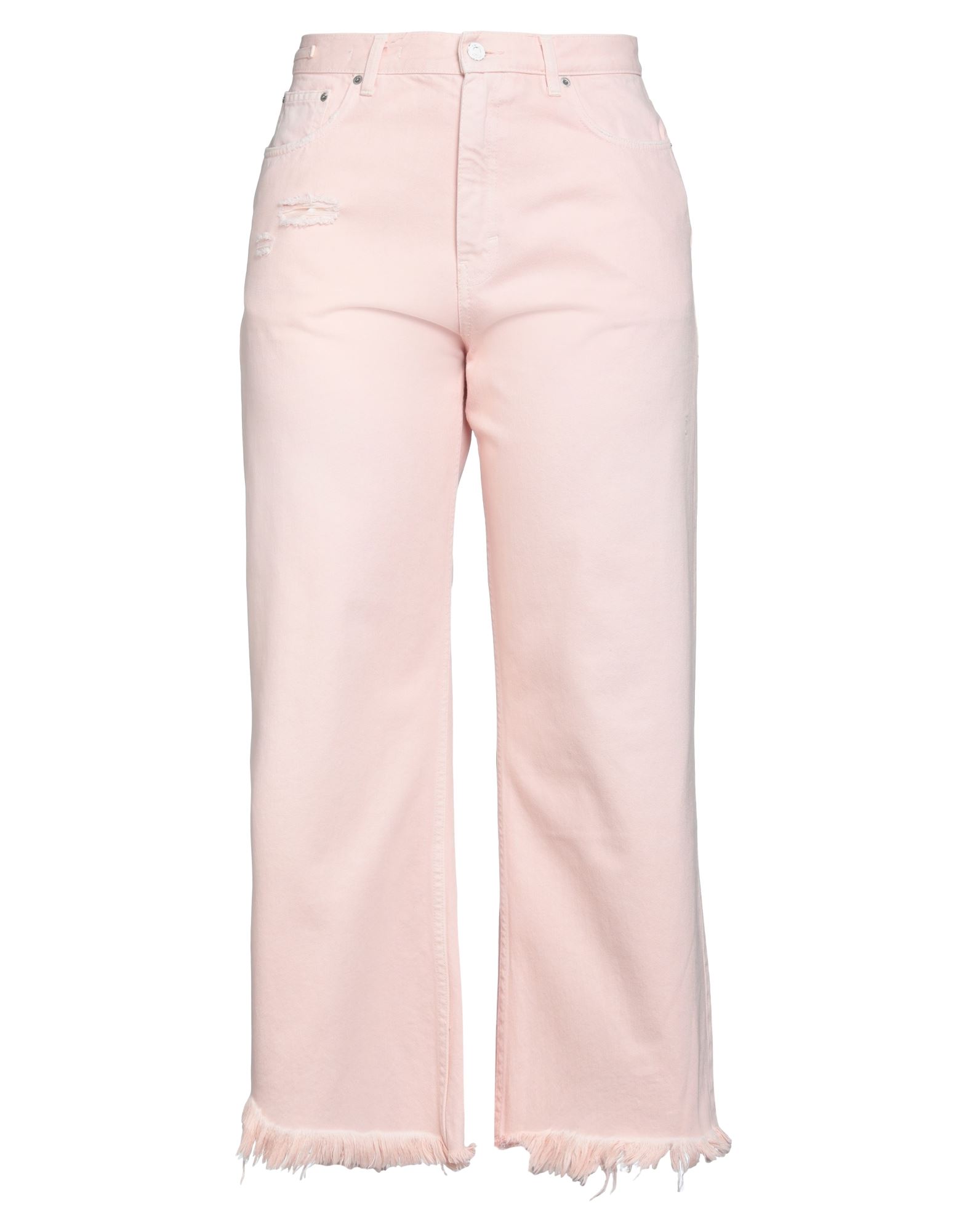 Shop Haikure Woman Jeans Light Pink Size 29 Cotton