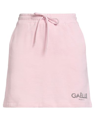 Gaelle Paris Gaëlle Paris Woman Mini Skirt Pink Size 3 Cotton