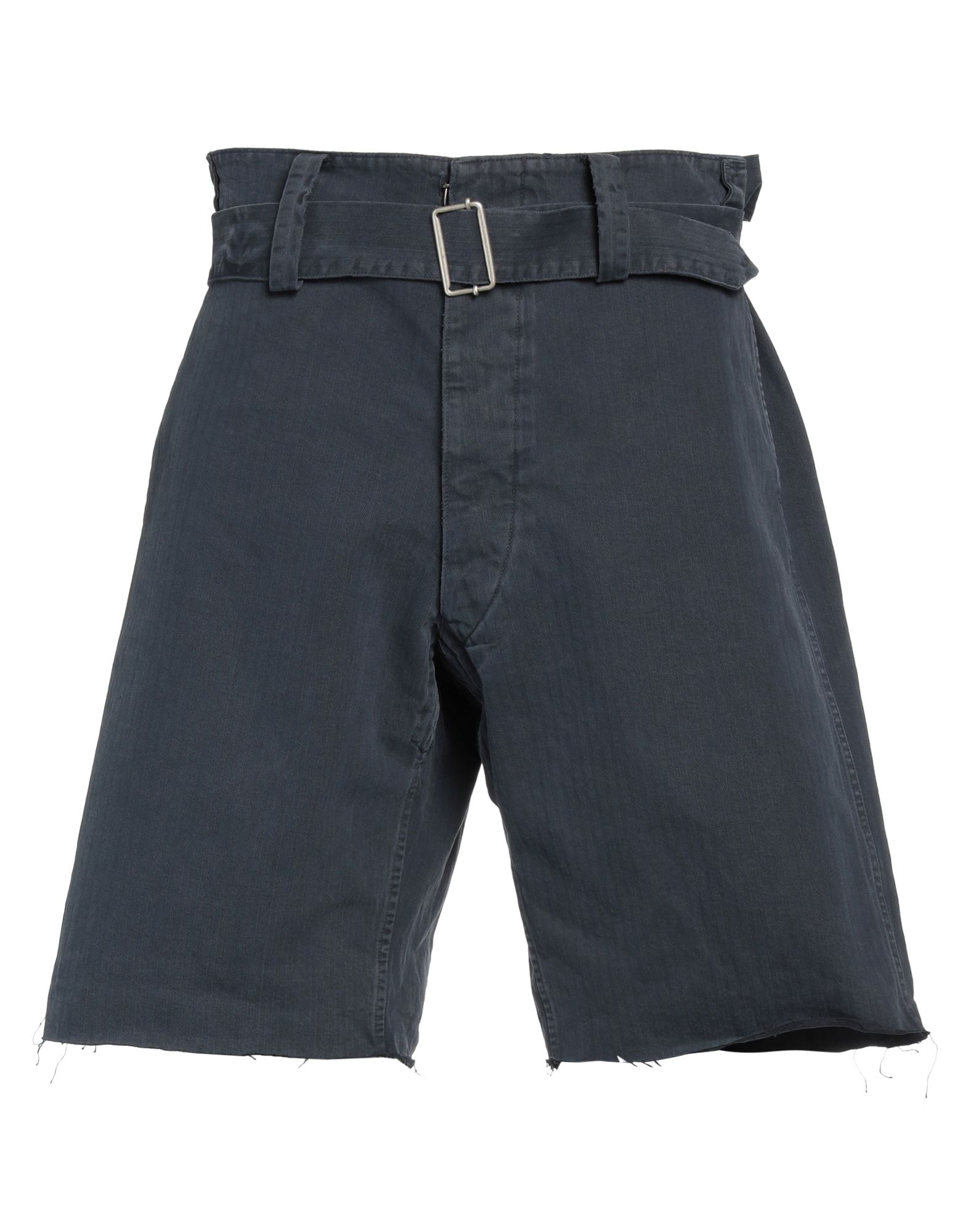Maison Margiela Man Shorts & Bermuda Shorts Midnight Blue Size 30 Cotton