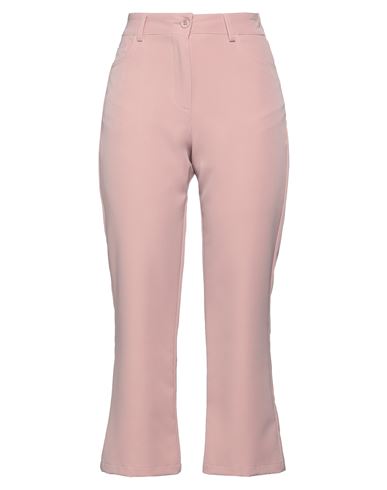 Soallure Woman Pants Pastel Pink Size 6 Polyester, Elastane