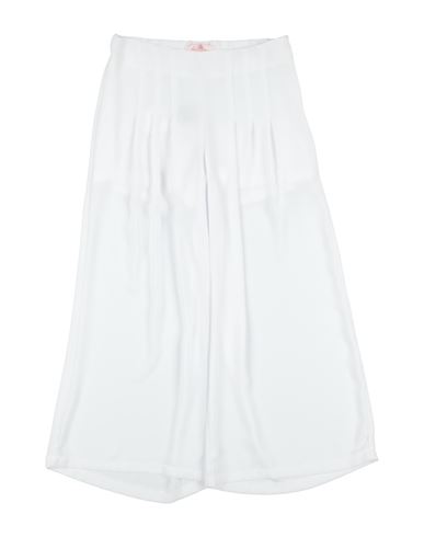 Miss Blumarine Babies'  Toddler Girl Pants White Size 6 Polyester