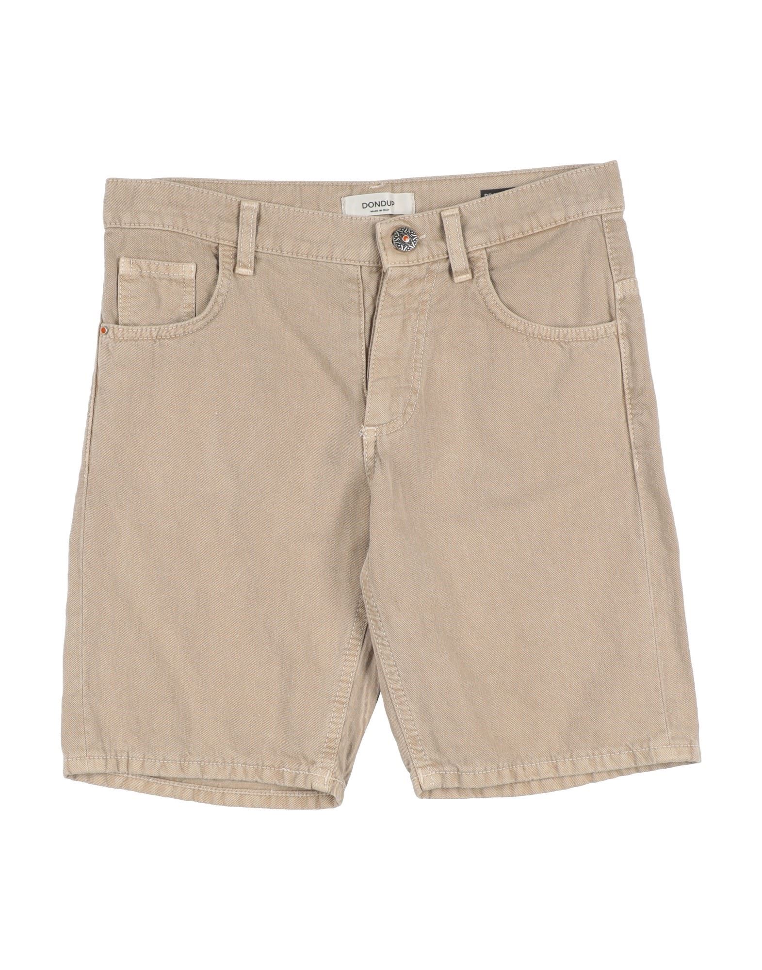 Dondup Kids' Denim Shorts In Beige