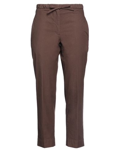 Jil Sander Woman Pants Brown Size 00 Cotton