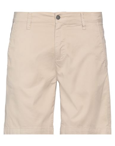 Guess Man Shorts & Bermuda Shorts Beige Size 33 Organic Cotton, Cotton, Elastane
