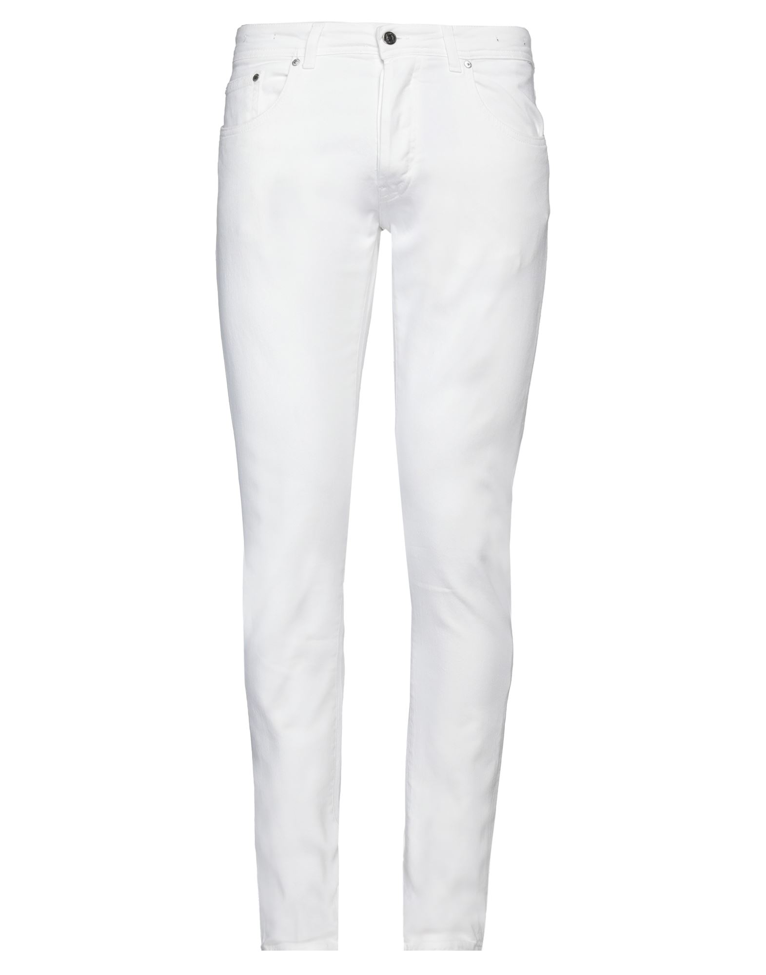 Shop Liu •jo Man Man Jeans White Size 30 Cotton, Elastane