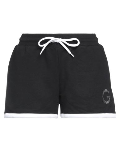 Gaelle Paris Gaëlle Paris Woman Shorts & Bermuda Shorts Black Size 2 Cotton