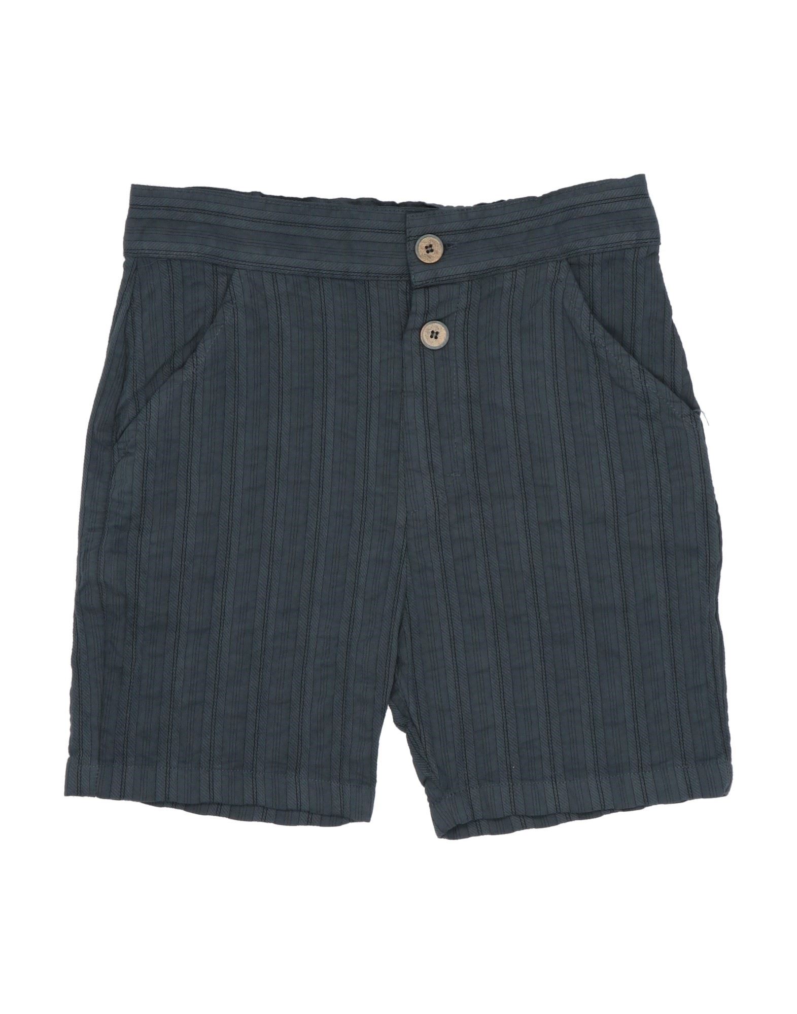 1+ In The Family Kids' 1 + In The Family Newborn Boy Shorts & Bermuda Shorts Steel Grey Size 3 Cotton