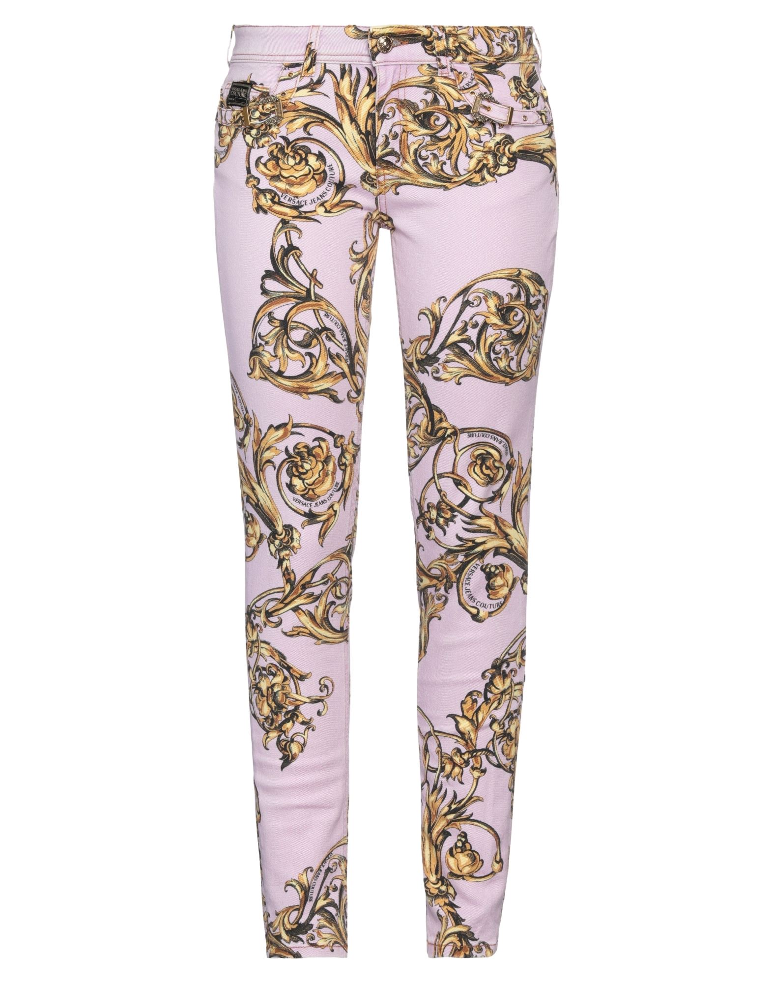 Versace Jeans Couture Pants In Purple