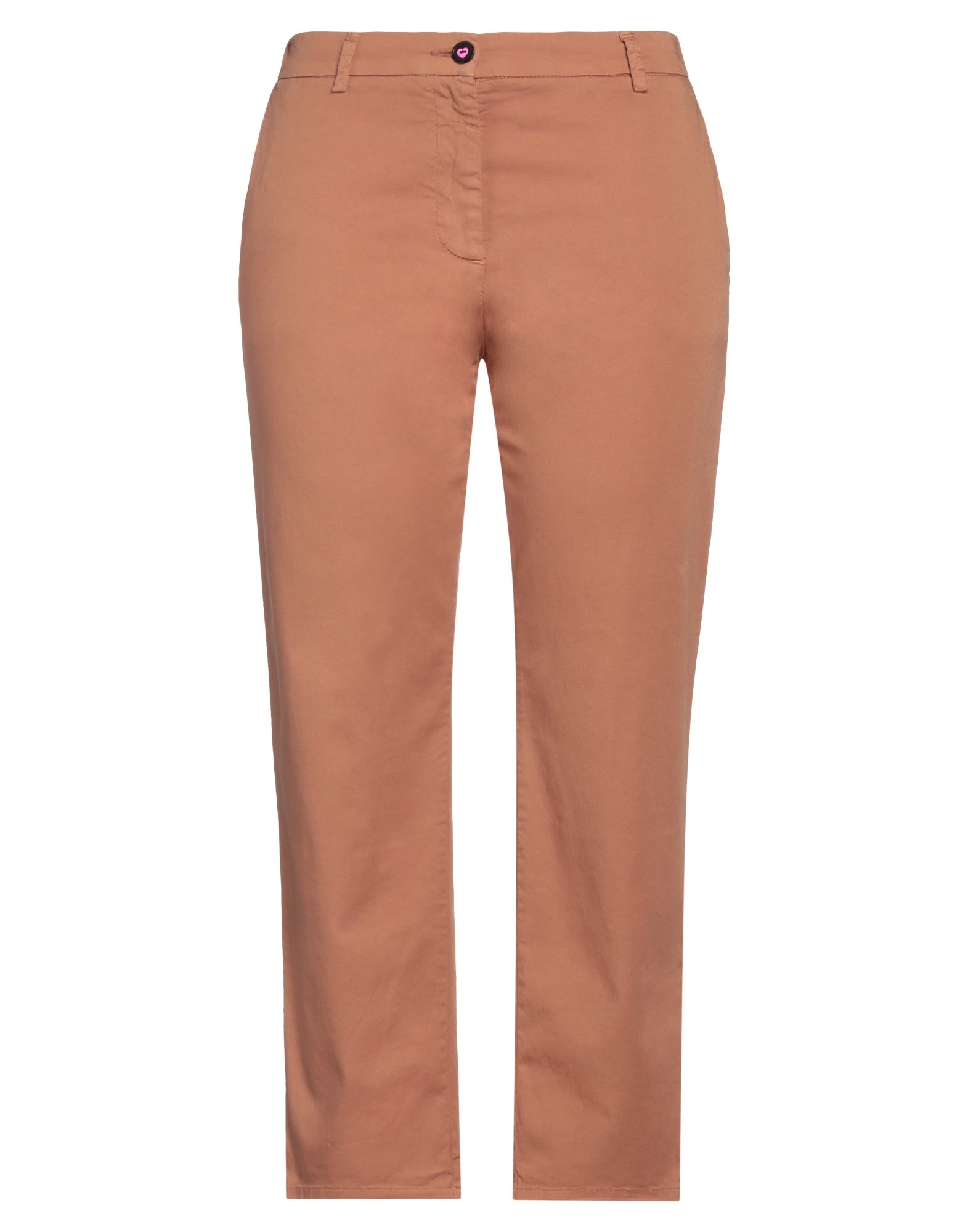 I Love Mp Cropped Pants In Brown