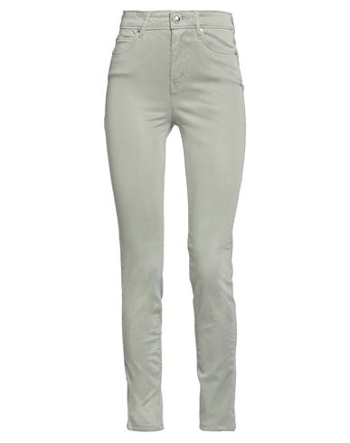Guess Woman Pants Sage Green Size 25w-29l Tencel Lyocell, Cotton, Elastomultiester, Elastane