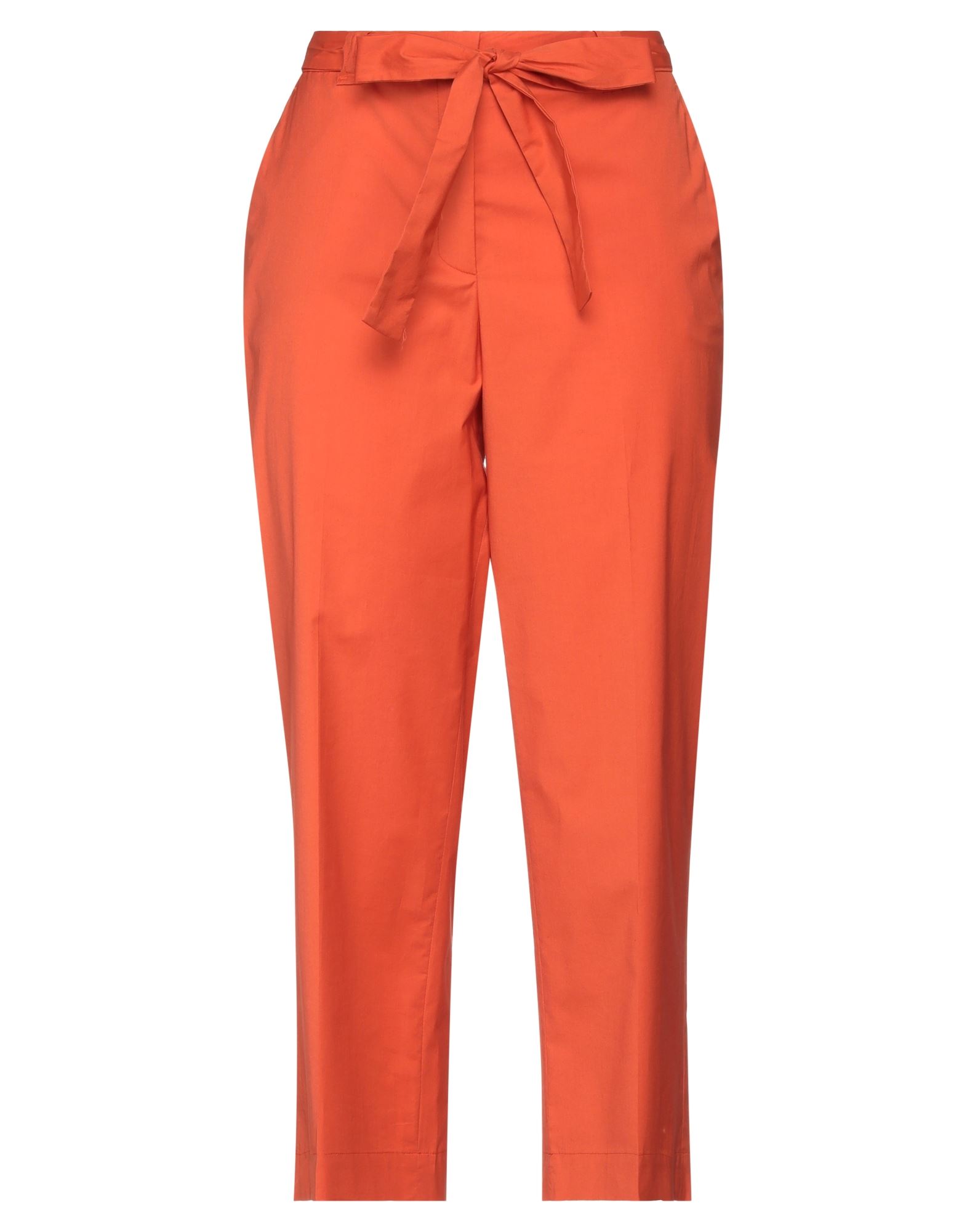 Via Masini 80 Pants In Orange