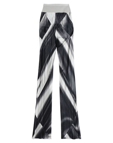 Shop Rick Owens Woman Pants Light Grey Size 8 Viscose, Cupro, Cotton, Polyamide
