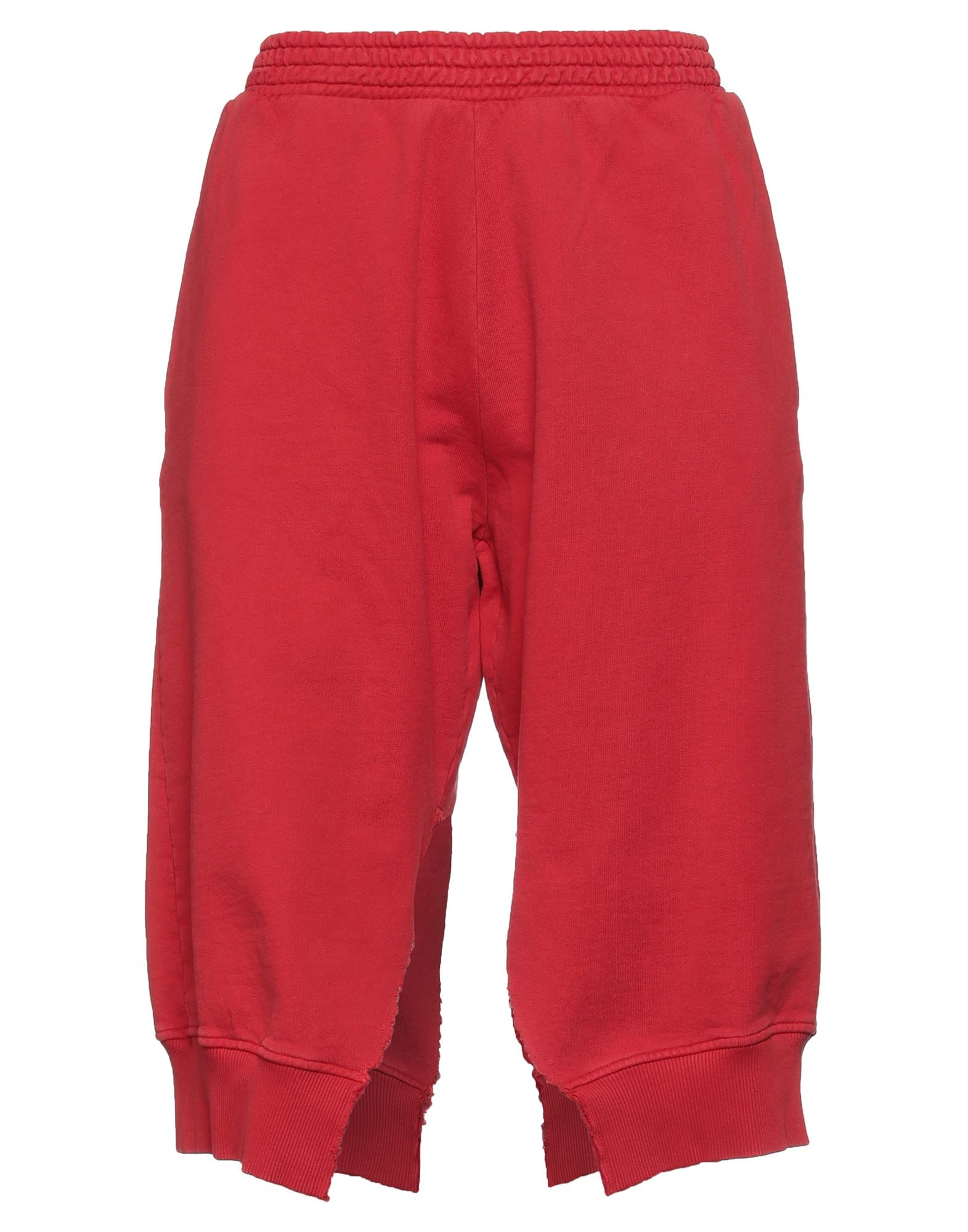 Mm6 Maison Margiela Cropped Pants In Red