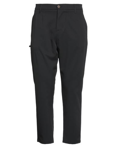 Imperial Man Pants Black Size 34 Polyester, Viscose, Elastane