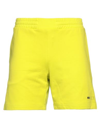 Mcq By Alexander Mcqueen Mcq Alexander Mcqueen Man Shorts & Bermuda Shorts Acid Green Size Xl Cotton, Polyester