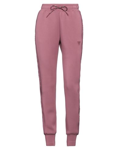 Guess Woman Pants Pastel Pink Size S Ecovero Viscose, Polyamide, Elastane