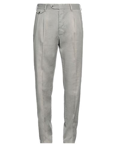 Lardini Man Pants Light Grey Size 34 Linen, Cotton, Elastane