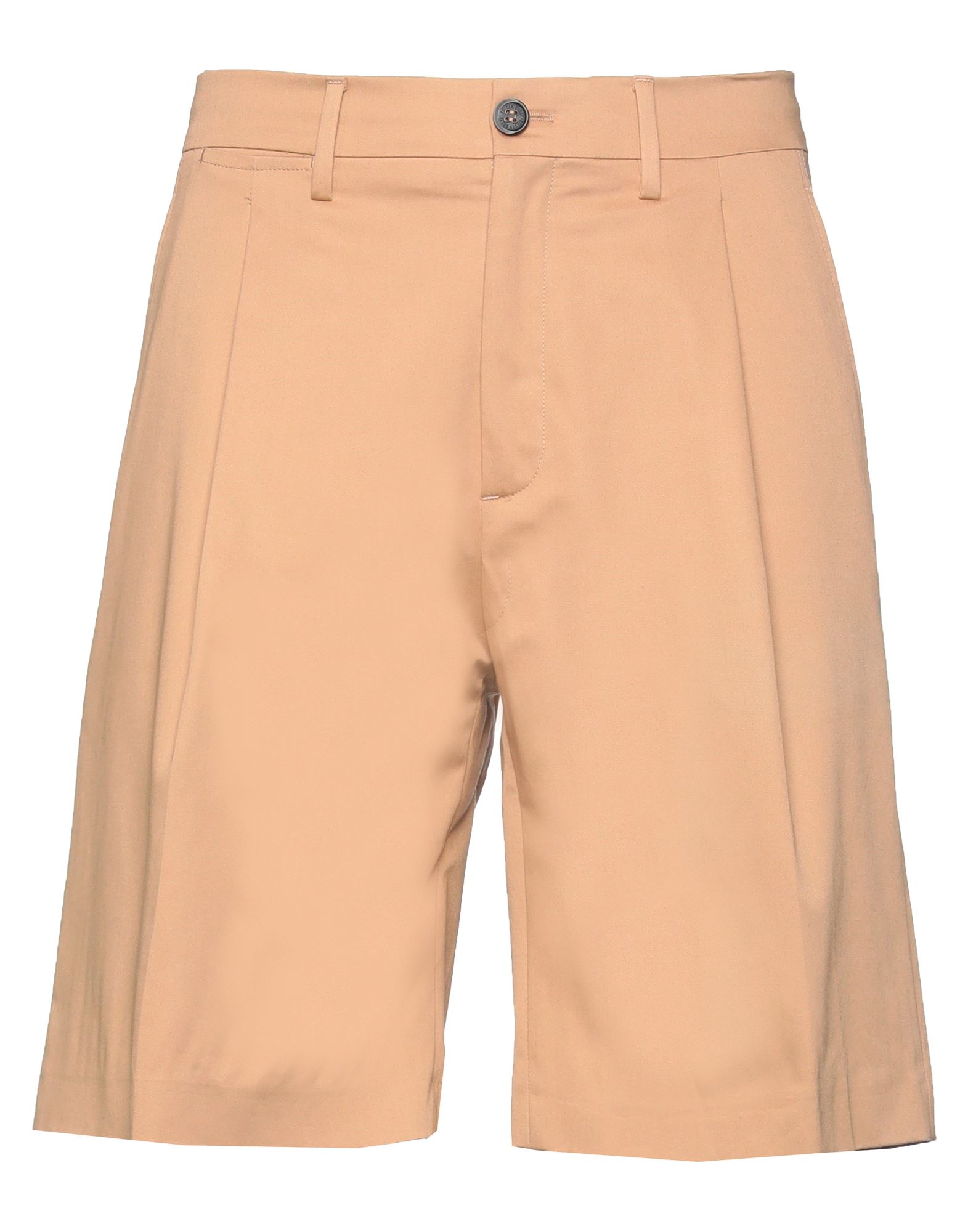 Golden Goose Man Shorts & Bermuda Shorts Beige Size 36 Cotton, Elastane