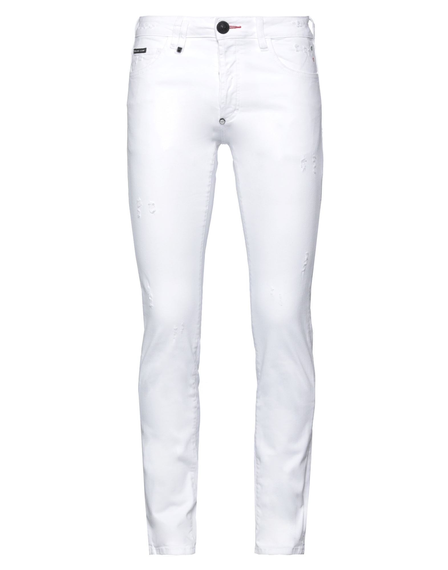 Philipp Plein Jeans In White
