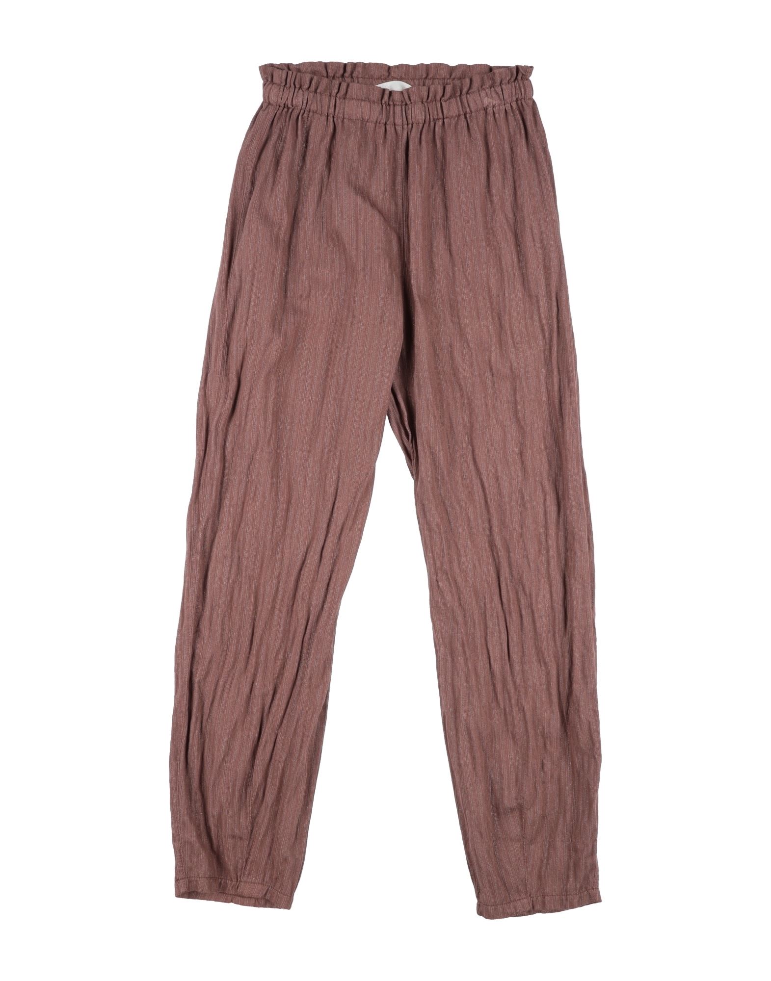 Zhoe & Tobiah Kids'  Toddler Girl Pants Light Brown Size 4 Viscose, Cotton, Polyamide, Polyester In Beige