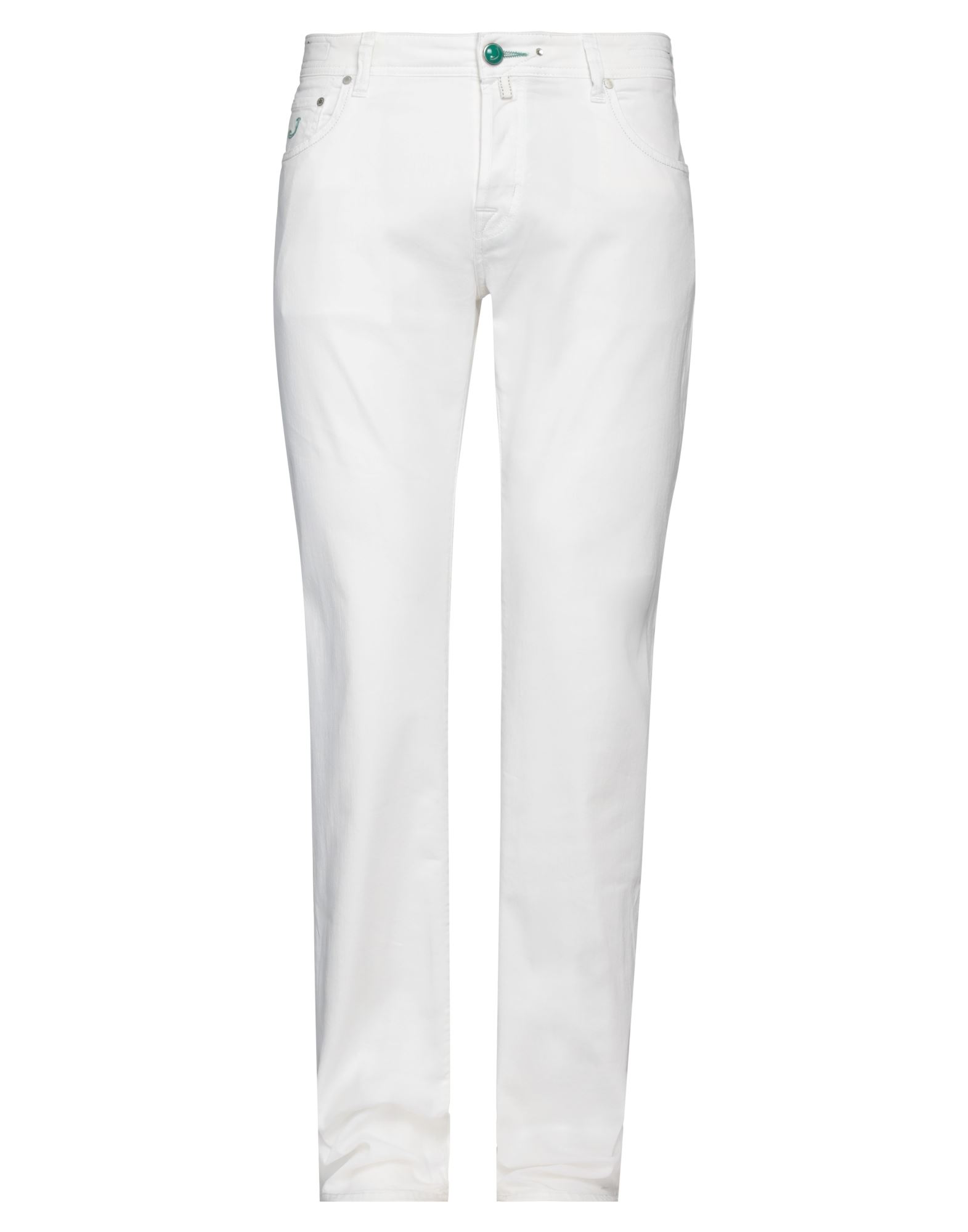 Jacob Cohёn Man Jeans White Size 30 Cotton, Elastane