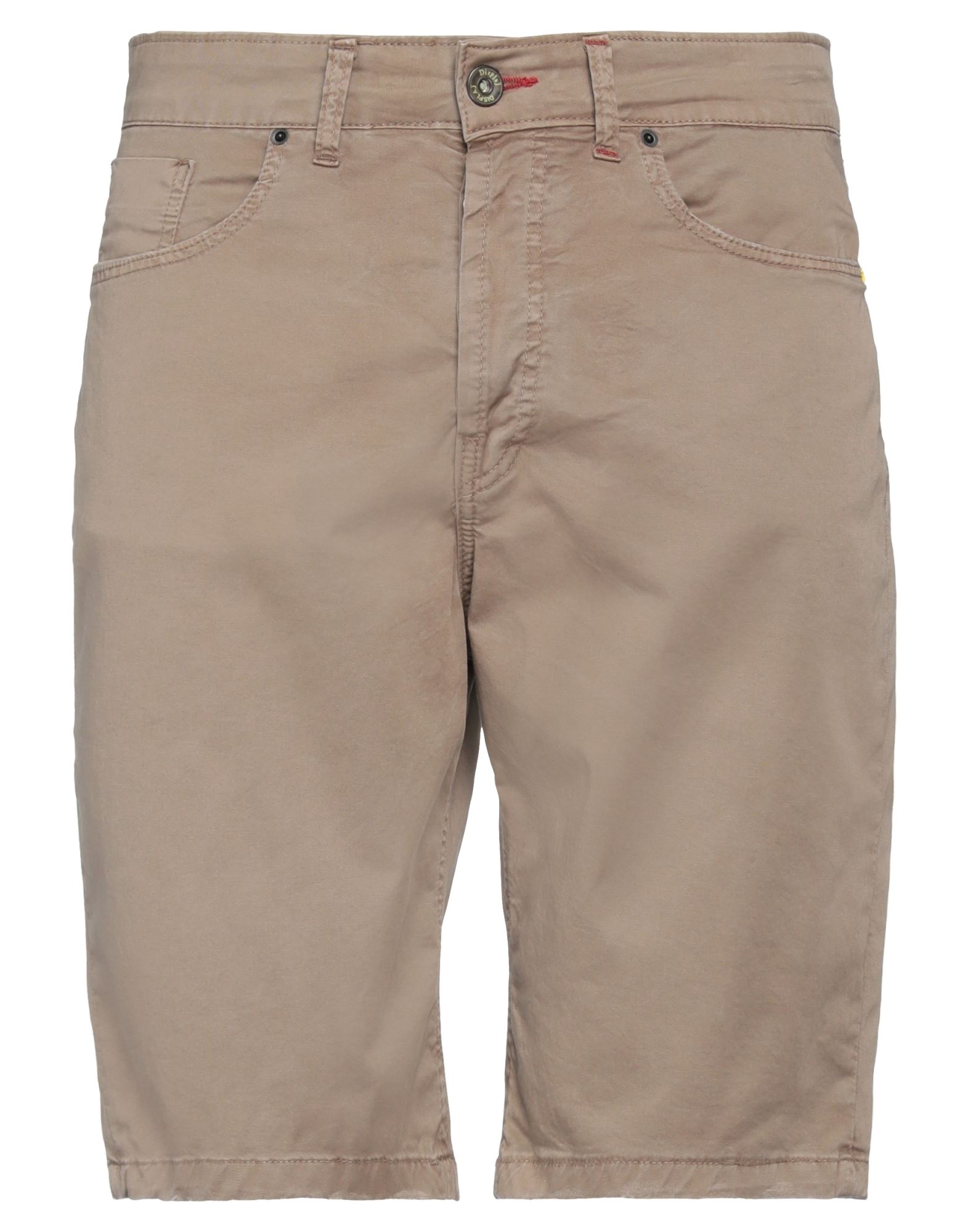 Displaj Man Shorts & Bermuda Shorts Light Brown Size 28 Cotton, Elastane In Beige