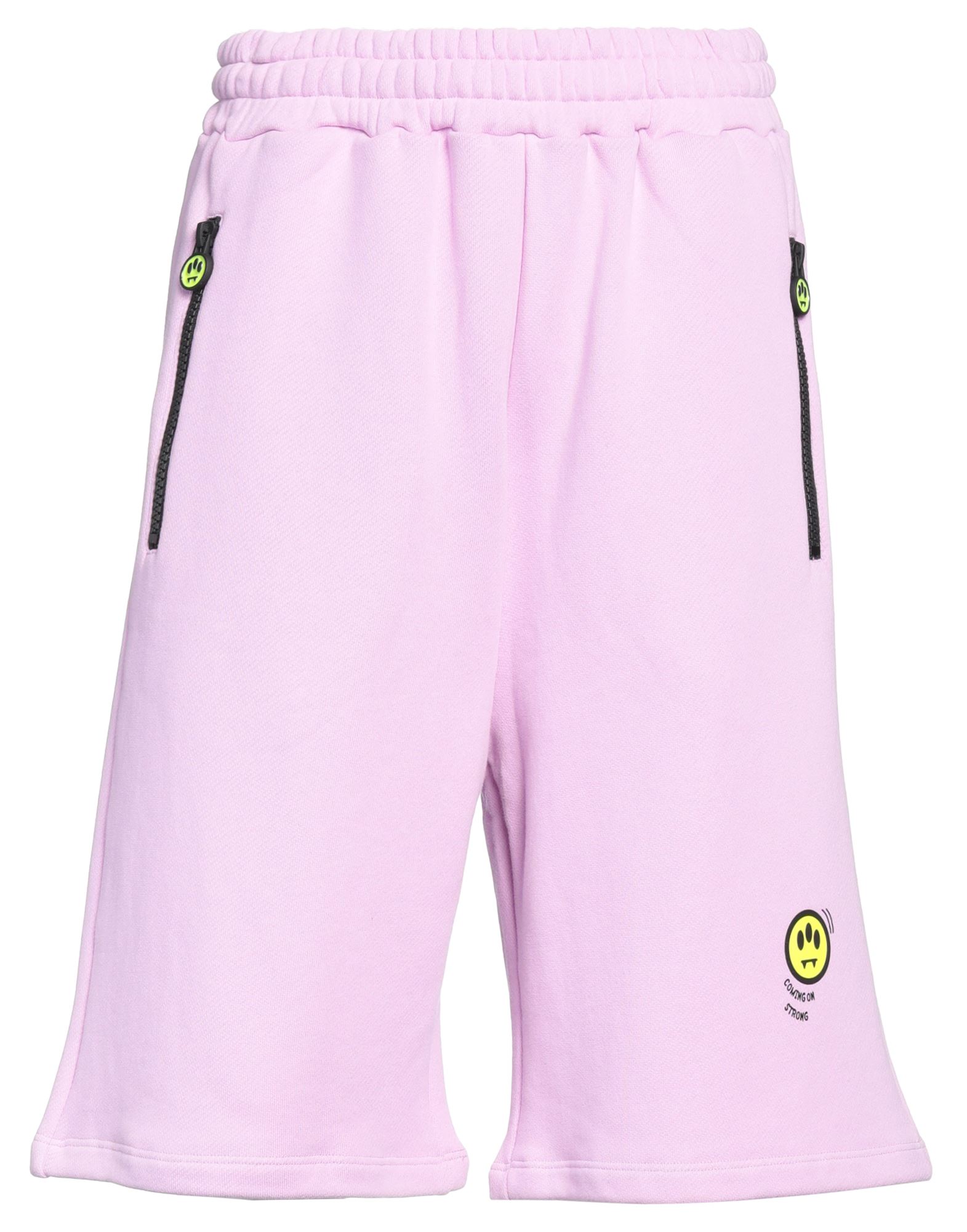 Shop Barrow Man Shorts & Bermuda Shorts Pink Size M Cotton