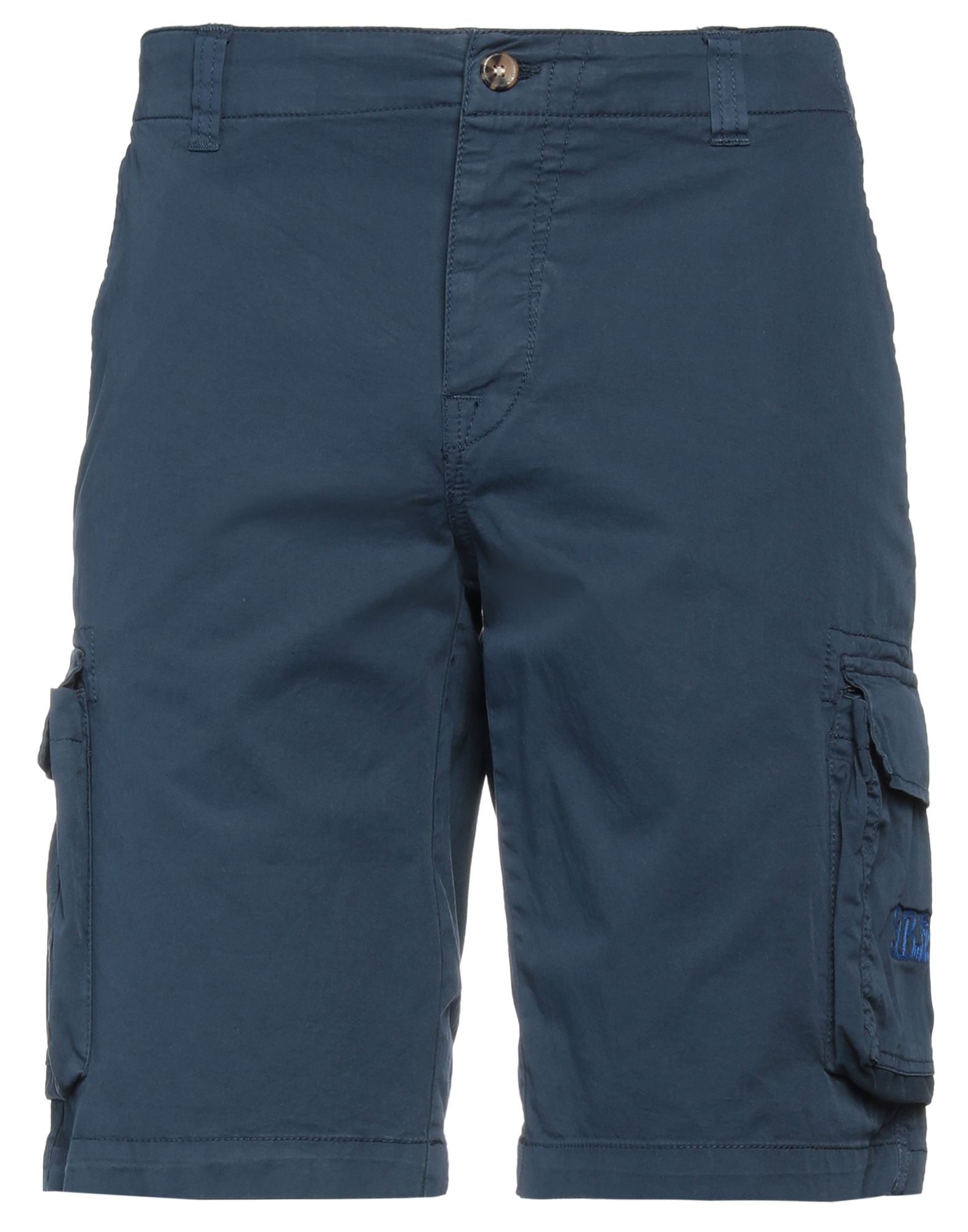 Mc2 Saint Barth Man Shorts & Bermuda Shorts Blue Size S Cotton, Elastane