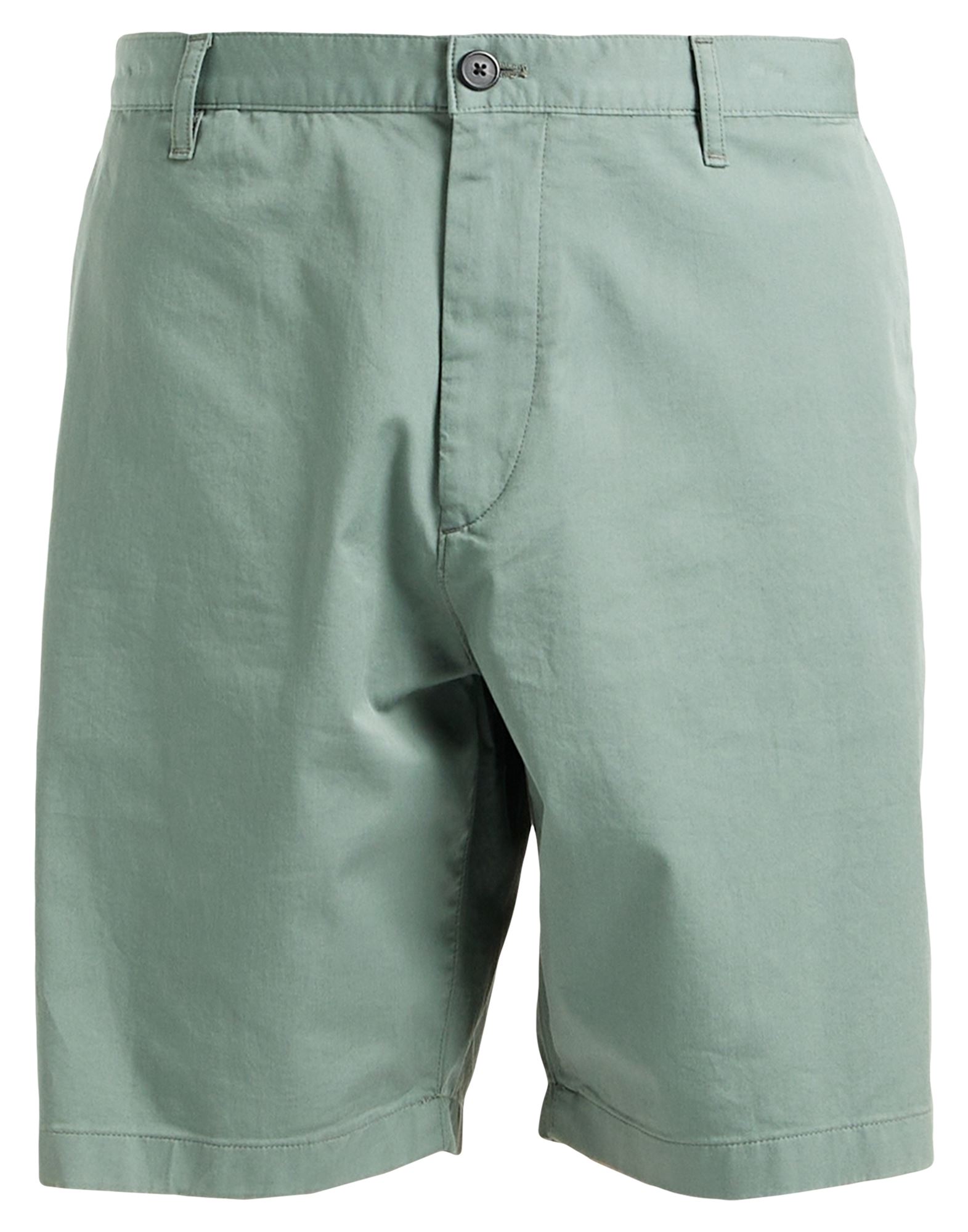 Theory Man Shorts & Bermuda Shorts Sage Green Size 29 Cotton, Elastane