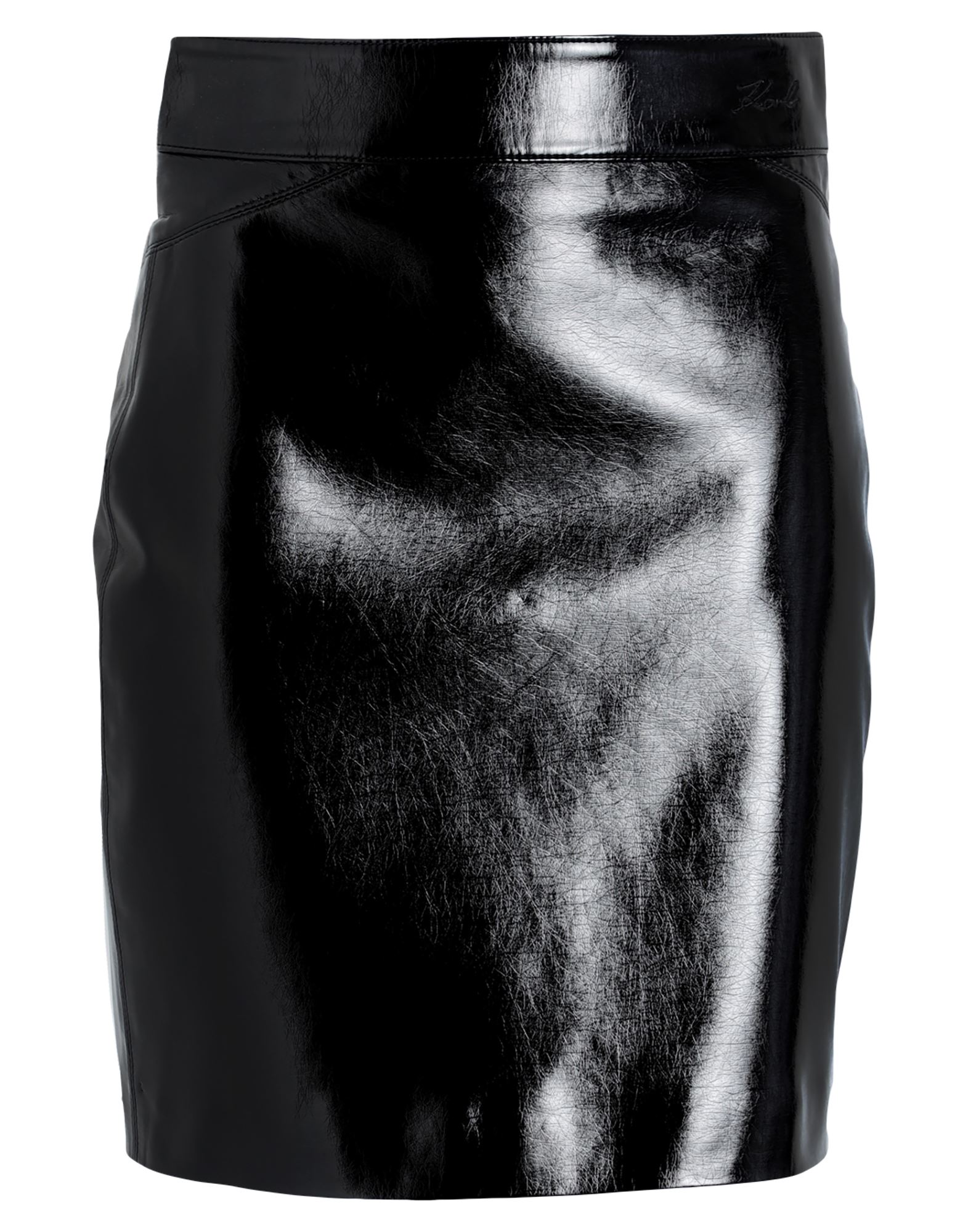 Karl Lagerfeld Mini Skirts In Black