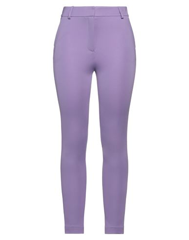Atos Lombardini Woman Pants Light Purple Size 6 Viscose, Nylon, Elastane