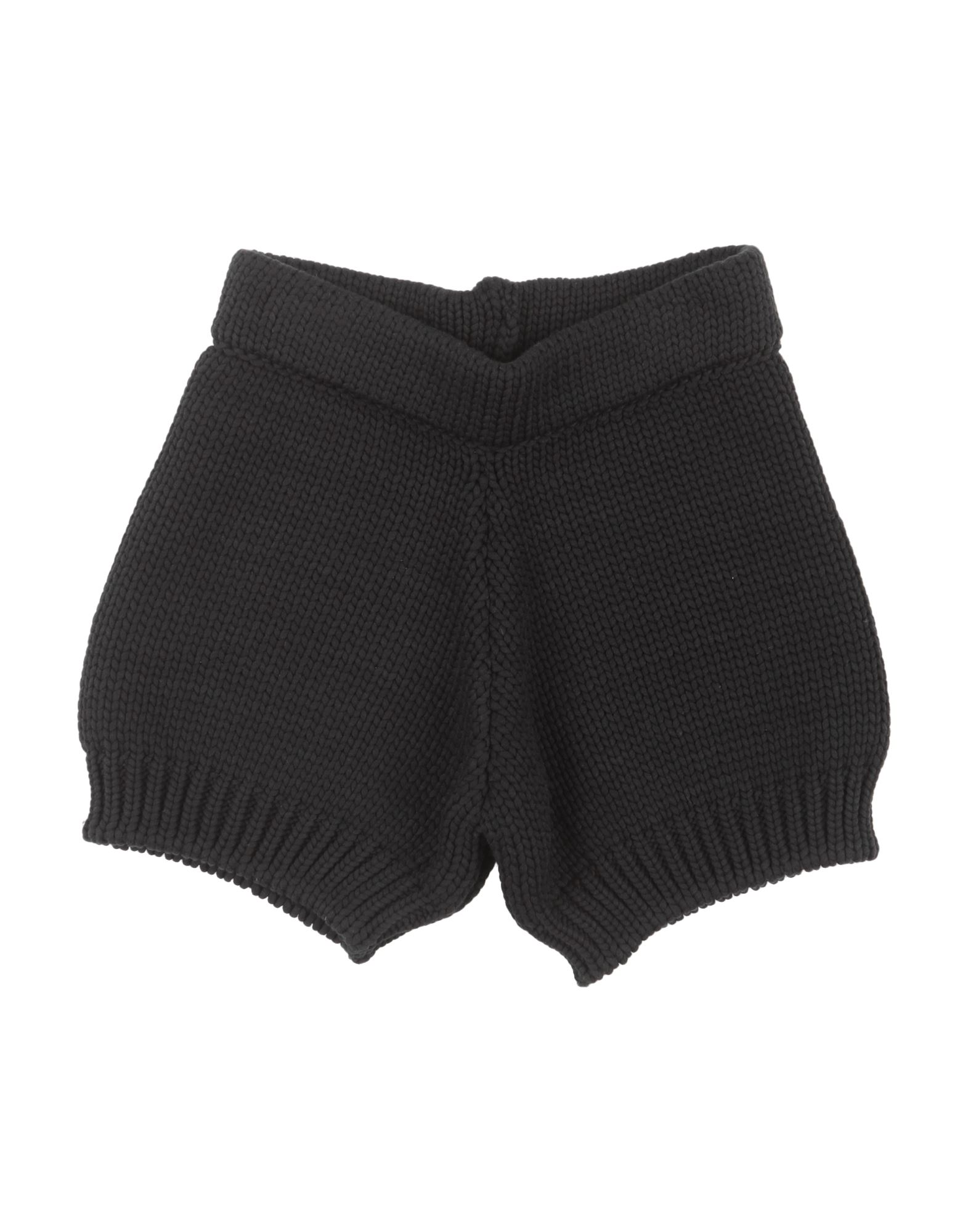 Vicolo Kids'  Toddler Girl Shorts & Bermuda Shorts Black Size 6 Cotton, Polyamide
