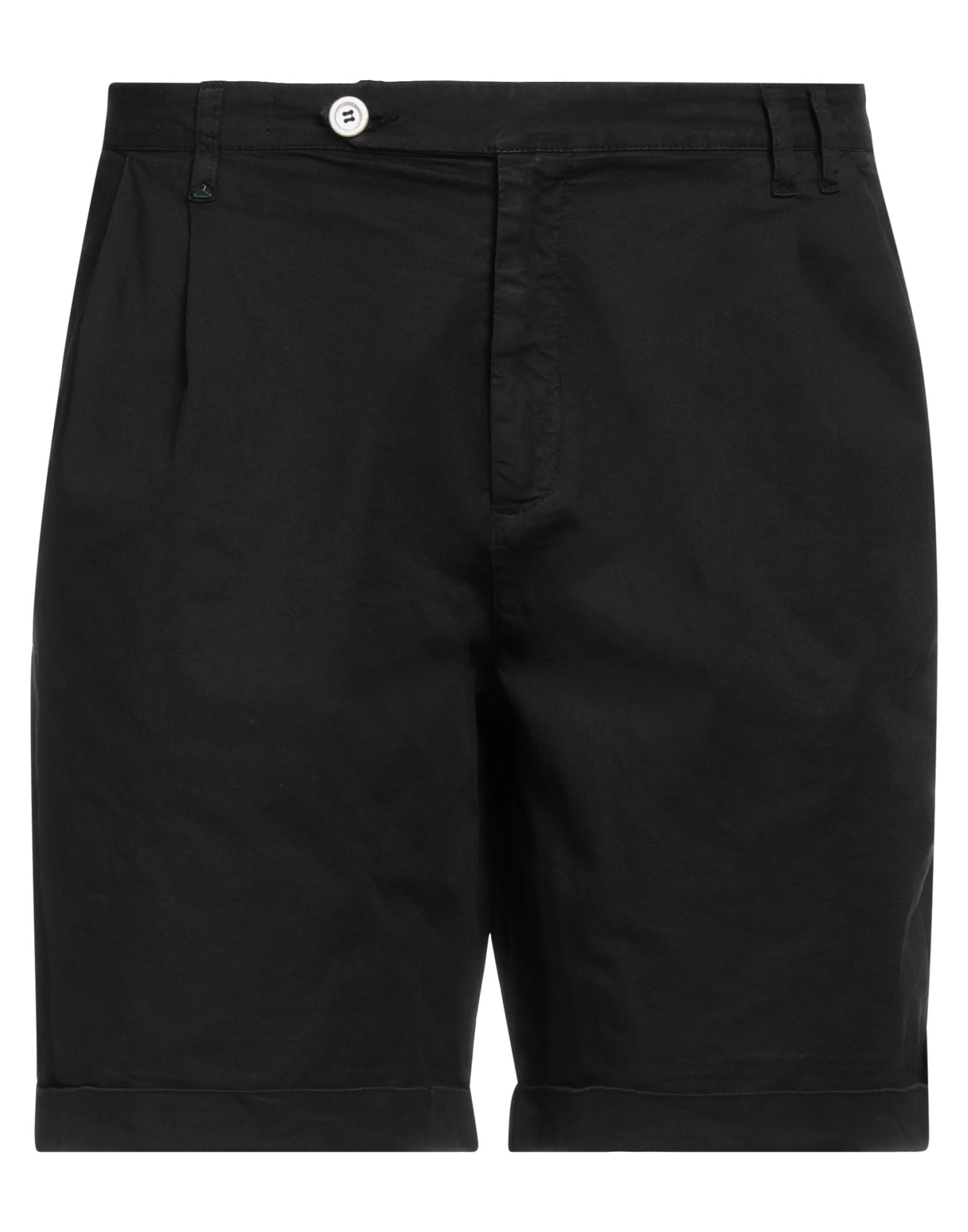 Berna Man Shorts & Bermuda Shorts Black Size 34 Cotton, Elastane