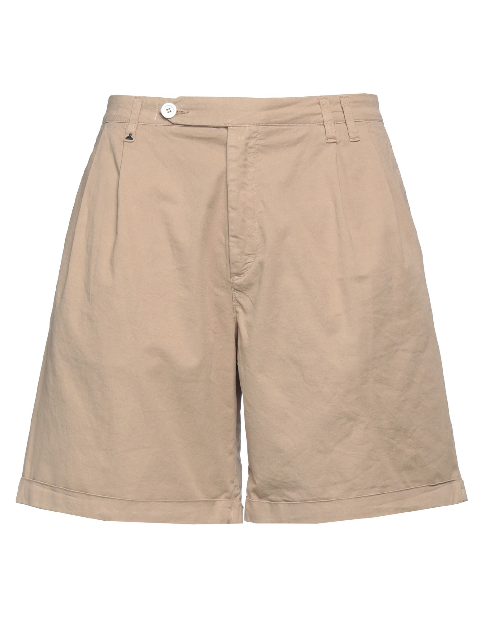 Berna Man Shorts & Bermuda Shorts Khaki Size 30 Cotton, Elastane In Beige