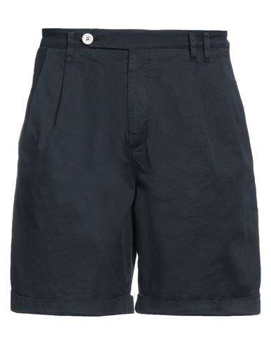 Berna Man Shorts & Bermuda Shorts Midnight Blue Size 28 Cotton, Elastane