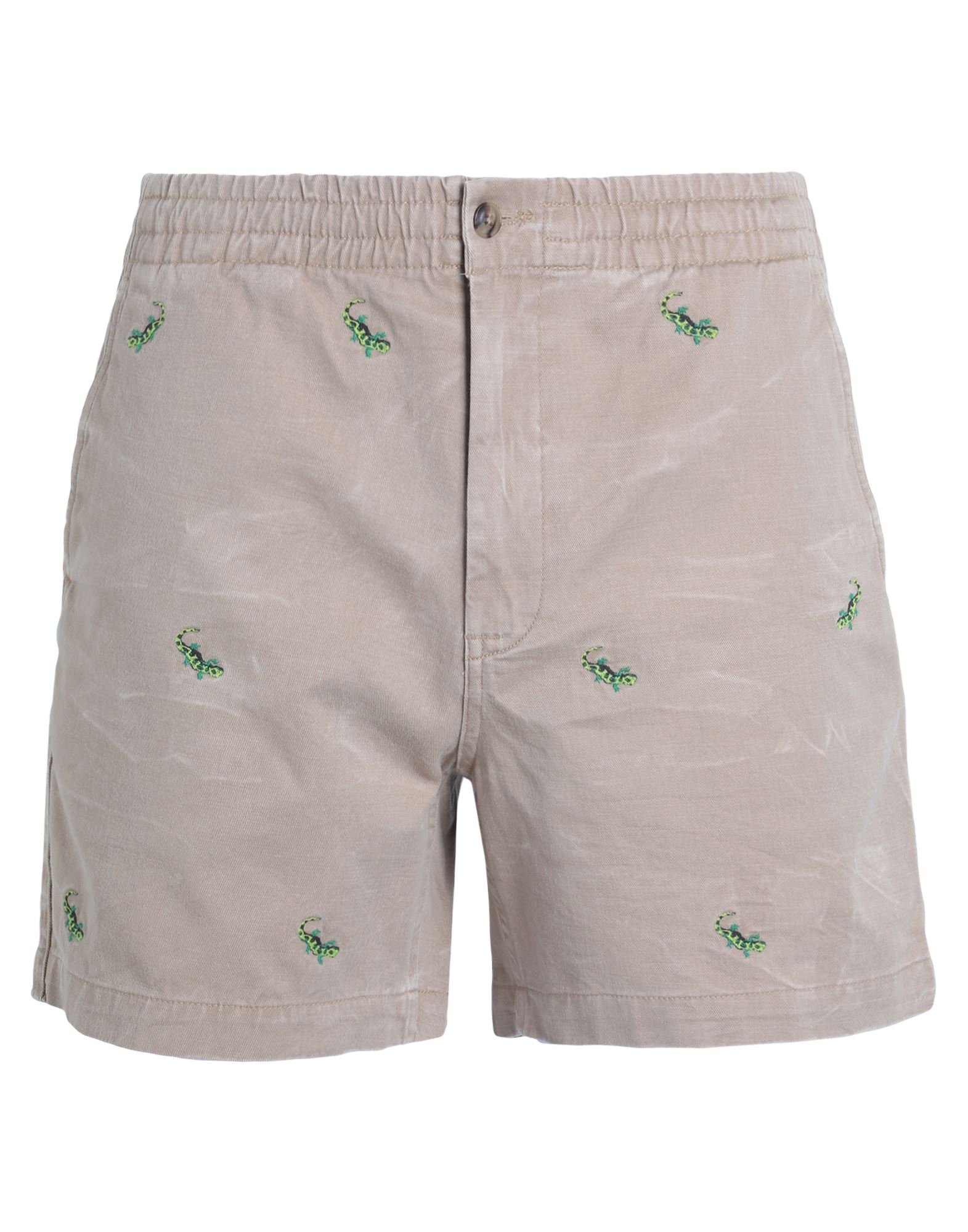 Polo Ralph Lauren Man Shorts & Bermuda Shorts Beige Size L Cotton