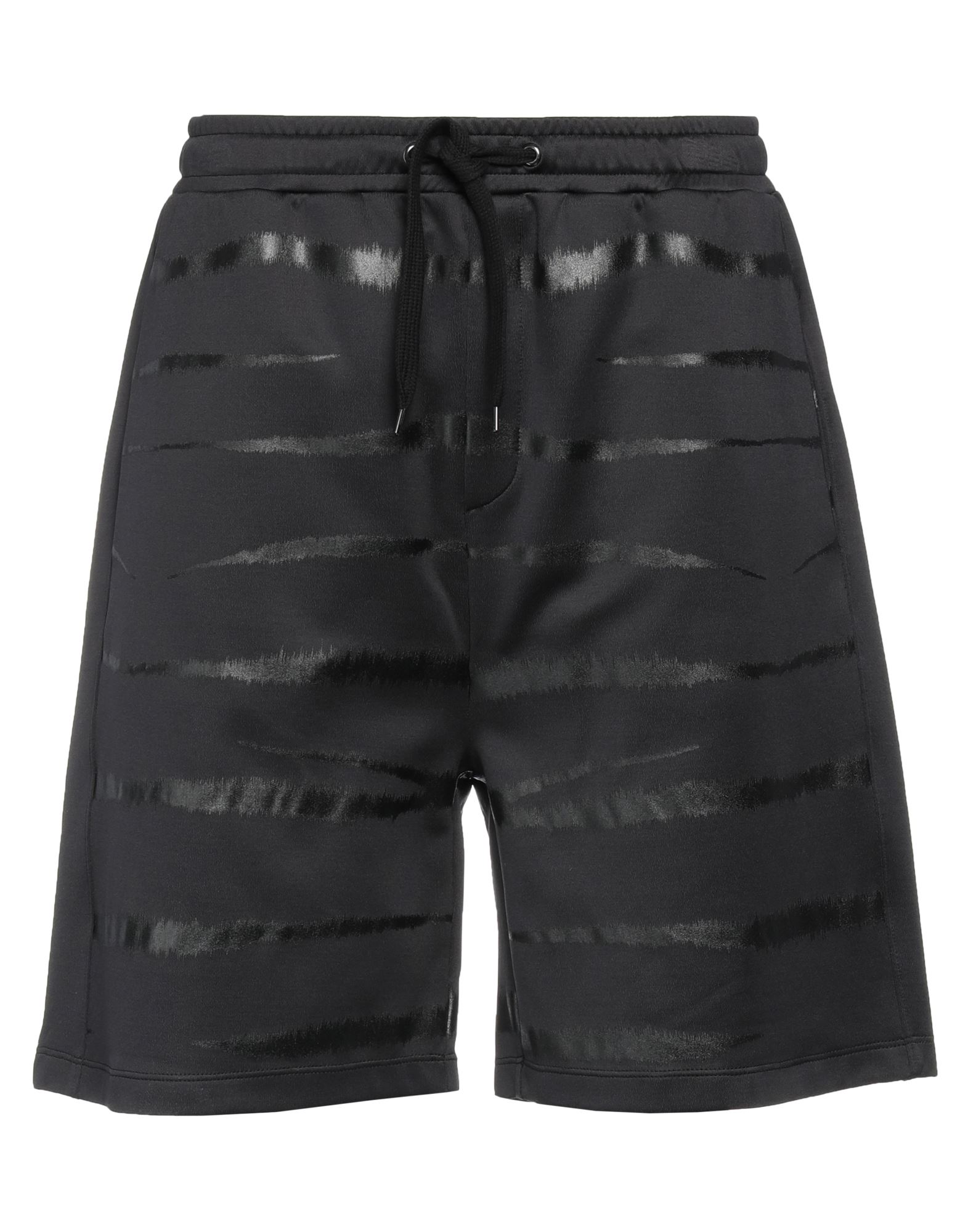 Valentino Garavani Man Shorts & Bermuda Shorts Black Size S Polyamide, Cotton In Black