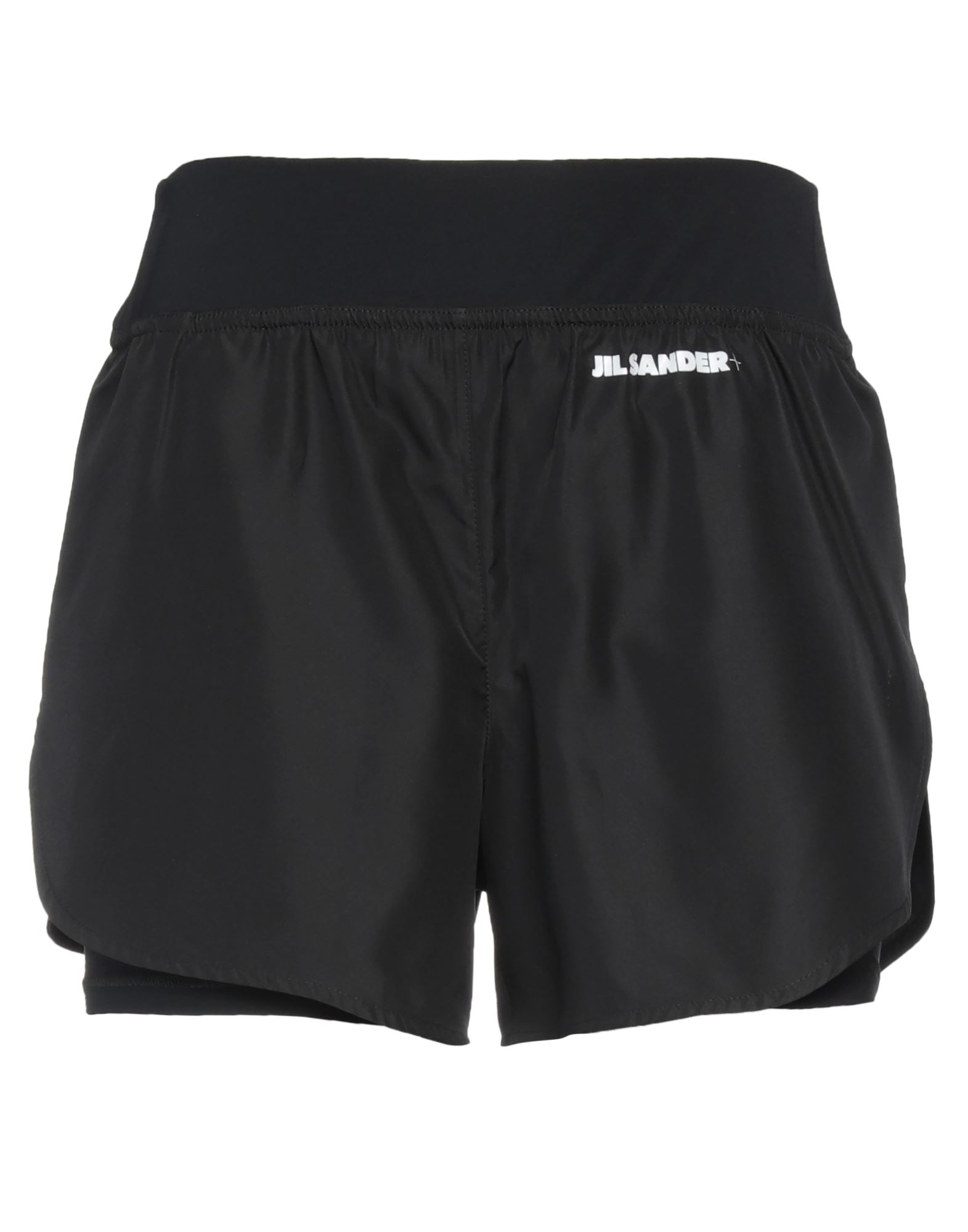 Jil Sander Woman Shorts & Bermuda Shorts Black Size M Polyamide, Elastane