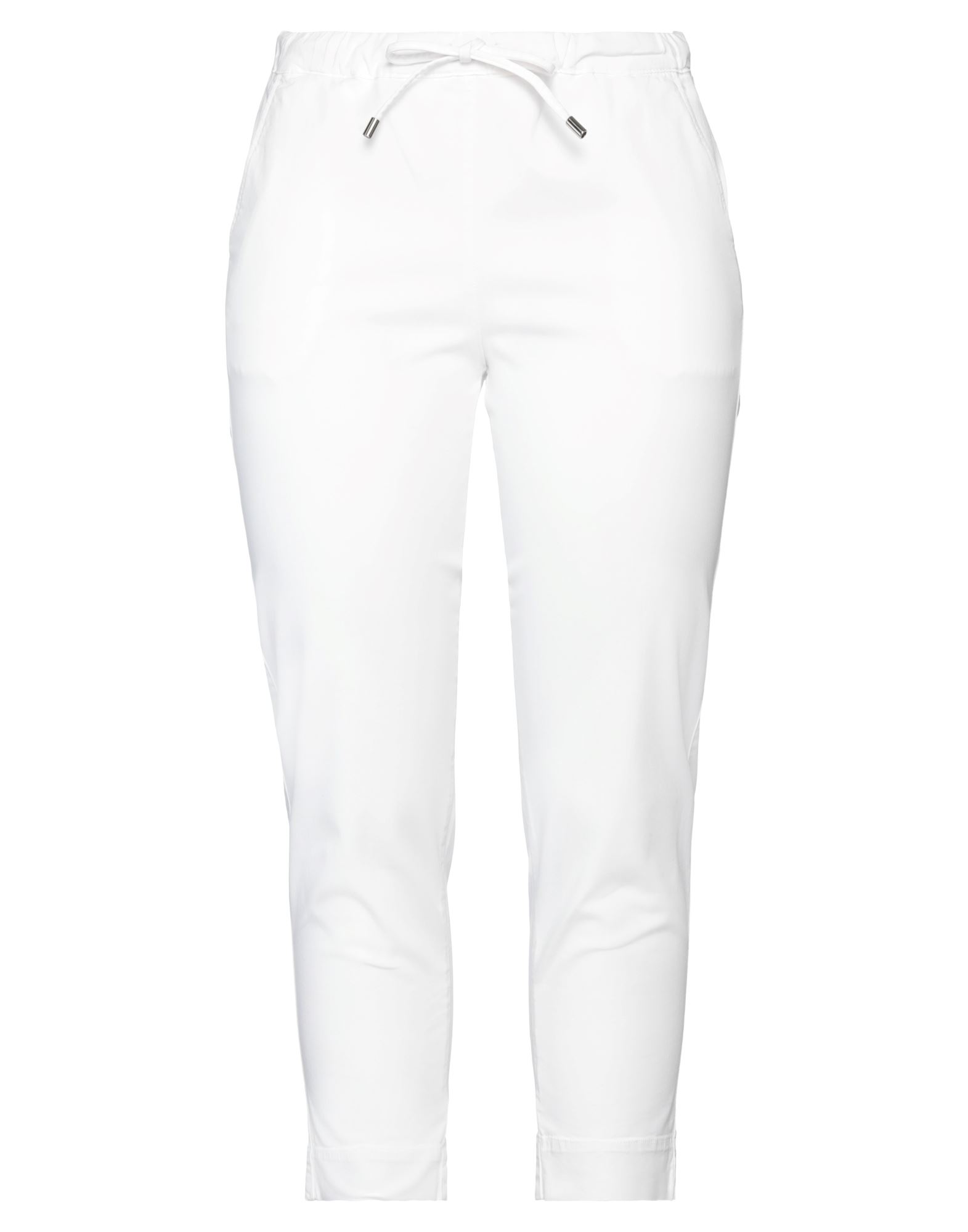 Max Mara Pantaloni Calotta In Cotone Bianco 31310426600002 In White