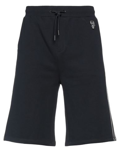 Karl Lagerfeld Man Shorts & Bermuda Shorts Midnight Blue Size Xxl Cotton, Polyester