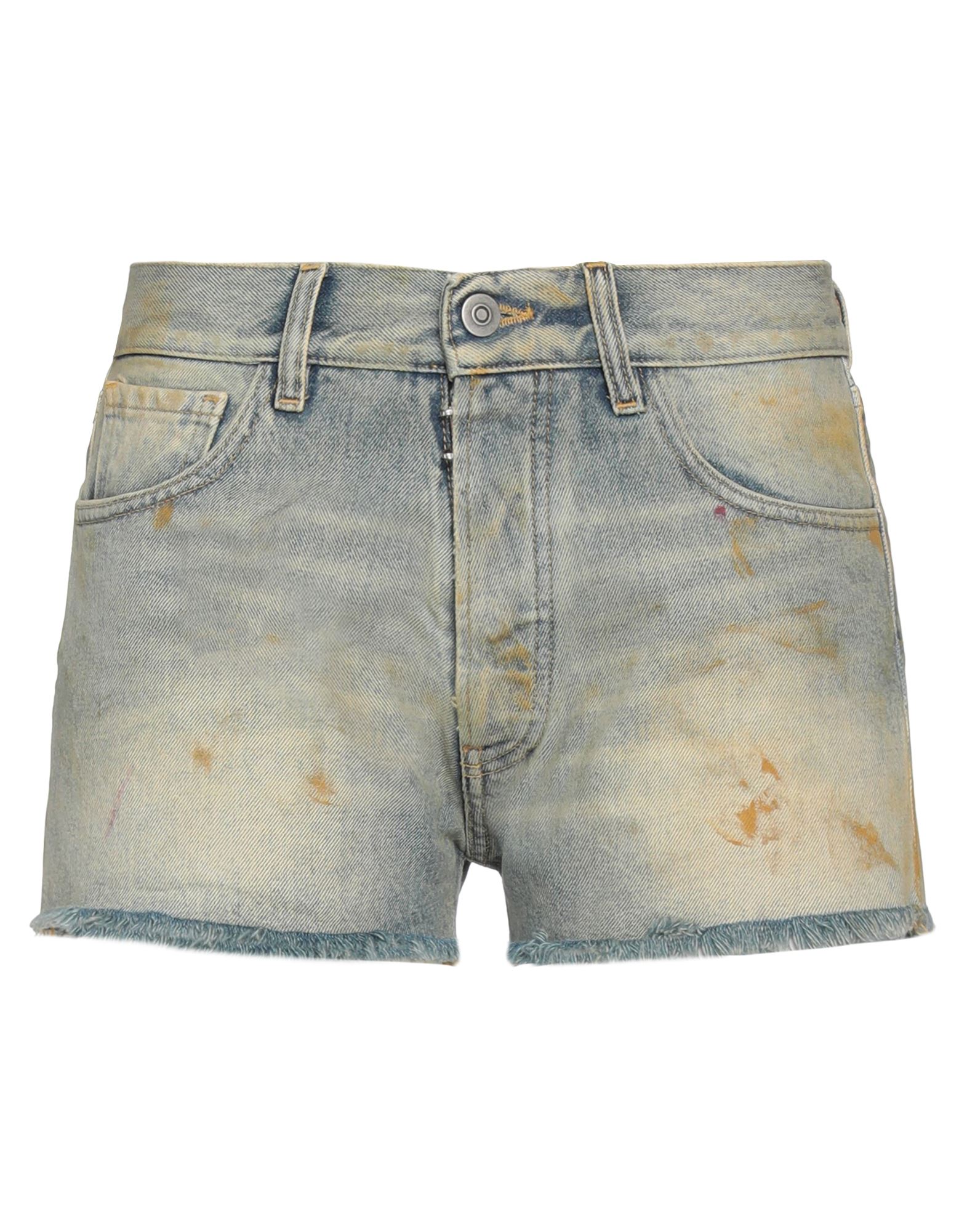 Maison Margiela Denim Shorts In Mid Denim