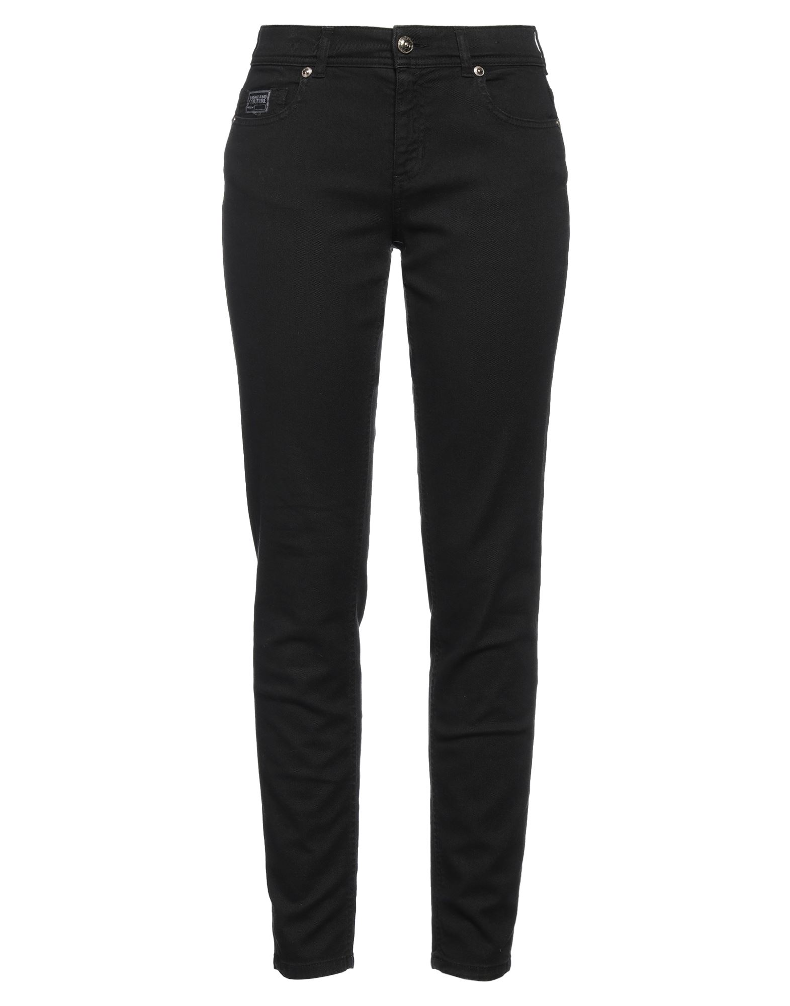Versace Jeans Couture Woman Jeans Black Size 25 Cotton, Elastane